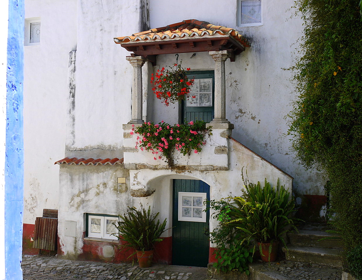 views of The Obidos town